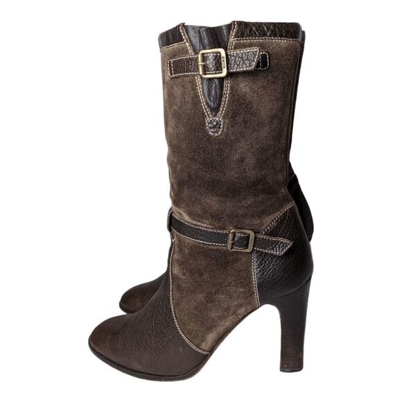MICHAEL KORS Brown Suede Slouchy Boot Size 8.5 - Picture 2 of 9